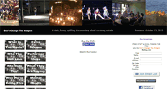 Desktop Screenshot of dontchangethesubject.org