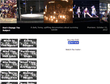 Tablet Screenshot of dontchangethesubject.org